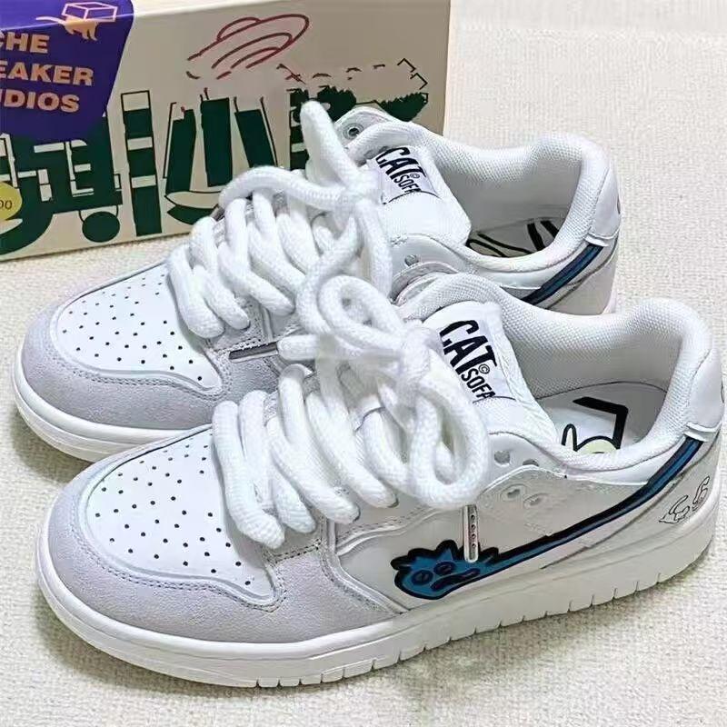 Snow Sofa Elf Board Shoes Women's Tide Shoes Guochao Original Couple Niche Design Little White Casual Shoes Little White Shoes