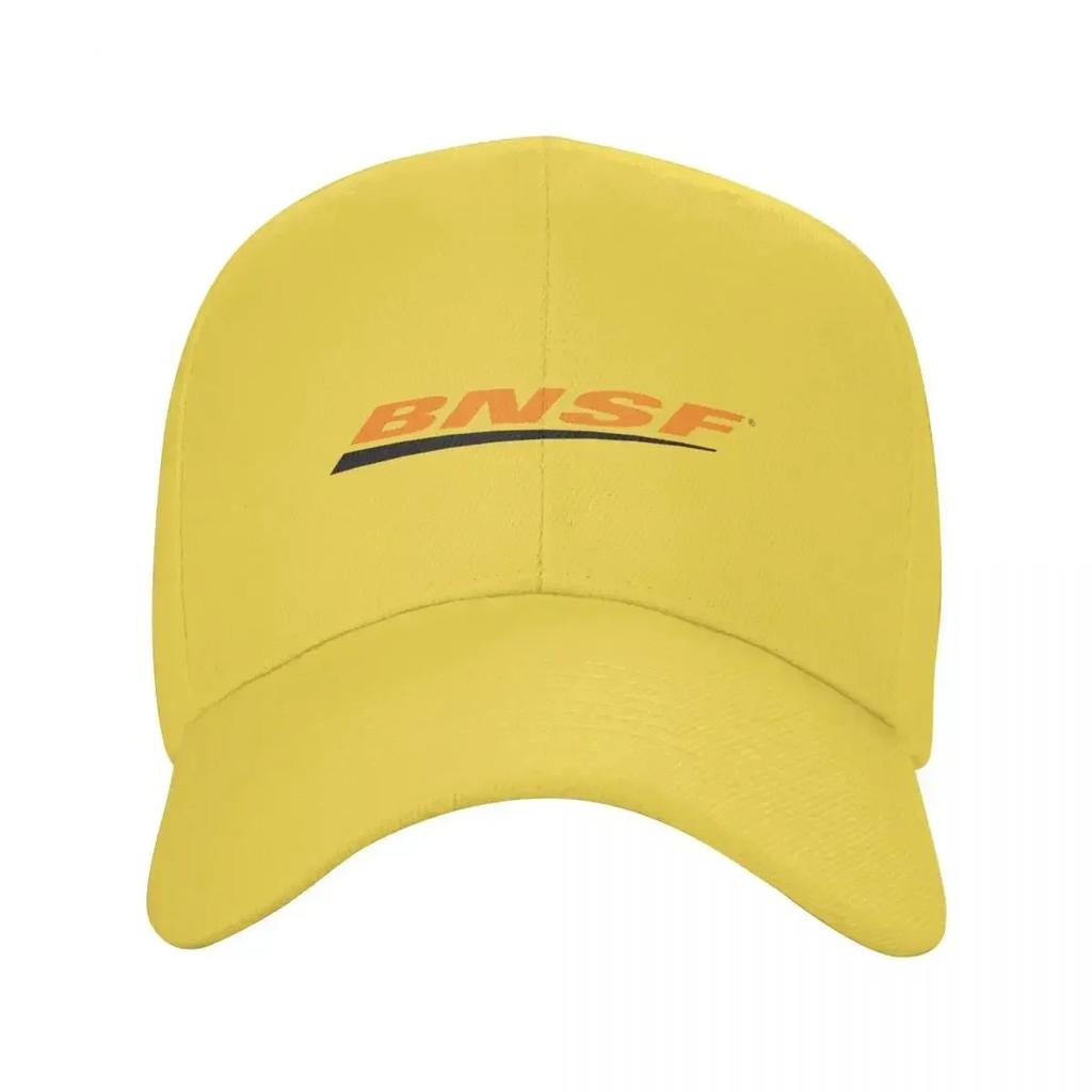 BNSF Train Logo Baseball Cap Anime Birthday Uv Protection Solar Hat Snap Back Hat For Girls Mens