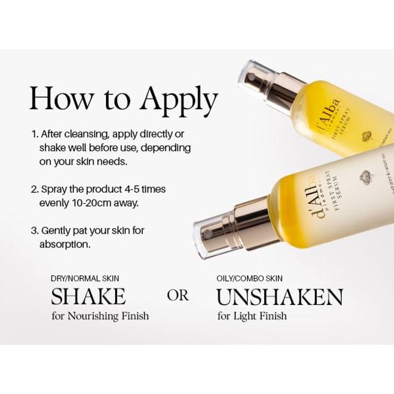 d'Alba White Truffle First Spray Serum