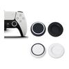 LeTradeJP Switch Controller Stick Cap Set of 4 Thumb Stick Cover Silicone Compatible with PS5/PS4/PS3/Xbox Controller (2 Black + 2 White)