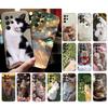 Cute Cat Phone Case For Samsung S26 S25 S24 S23 S22 Ultra S23 S22 S25 Plus S24 FE S26Edge