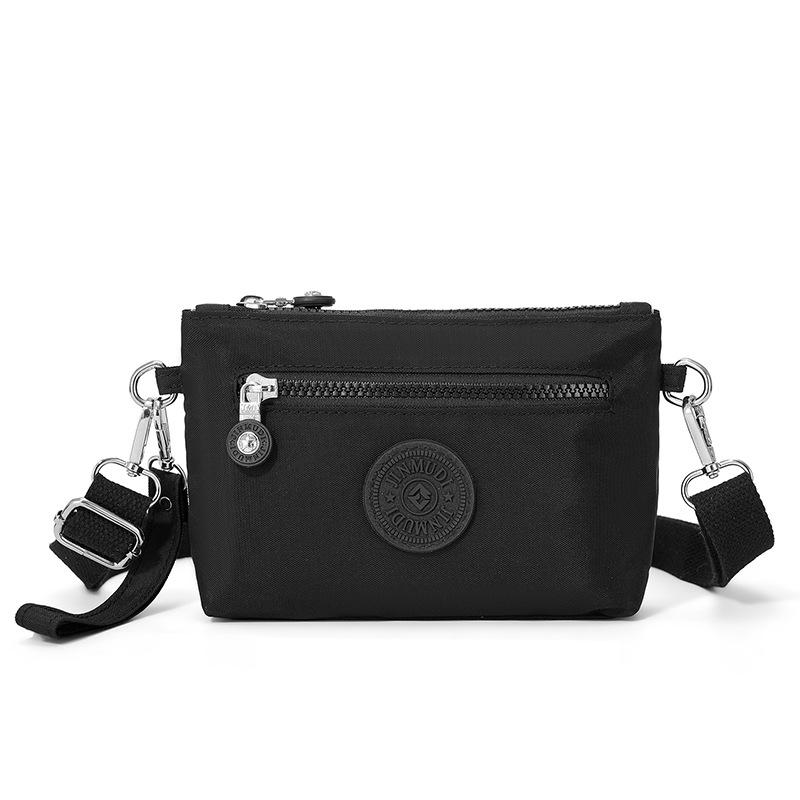 HomeHarmony 2026 Lente Dames Waterdichte Nylon Schouder Crossbody Tas met Portemonnee met Meerdere Vakken zwart