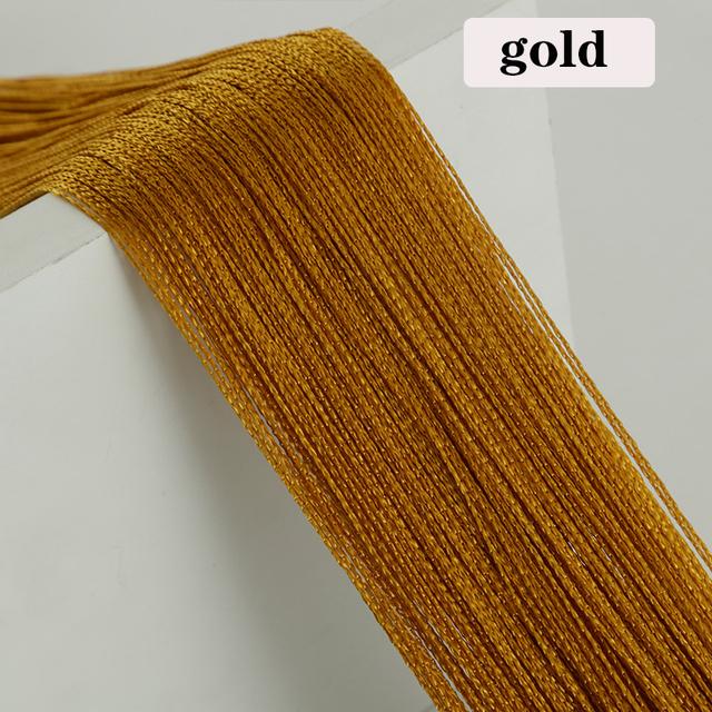 1x2m Wielokolorowe Zasłony z Nici do Drzwi Pokoju Dziennego Ściana Panel Okienny Zasłony z Frędzlami Zasłona Okienna Dekoracja Sypialni