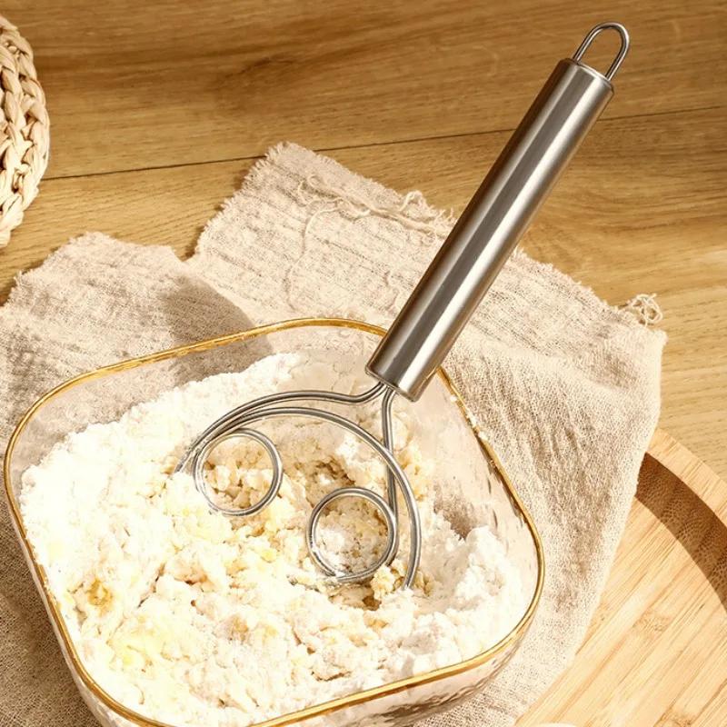 Stainless Steel Mixer Manual Flour Multifunctional Mixers Creamer Small Household Egg Beater Kitchen Items Cooking Whisk