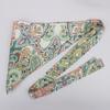 Chinese Style Ethnic Triangular Waistband Embroidered Printing Jeans Decor Floral Triangular Belt Clothing Accessories Tassel