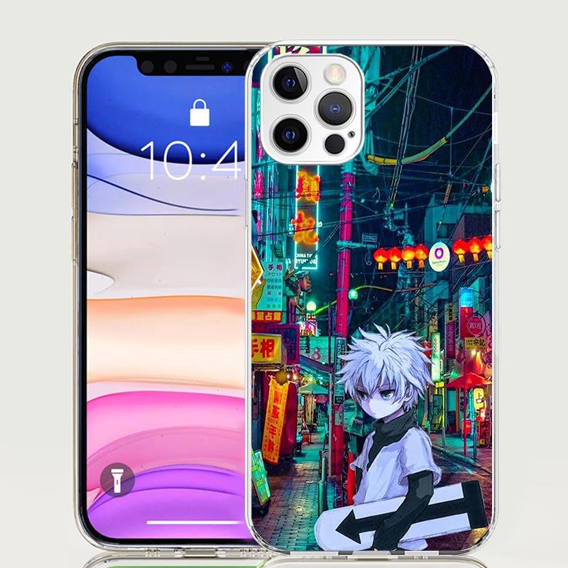 Hunter HXH Killua Phone Case For iPhone 17 Air 16 15 Plus 11 14 Pro Max 13 Mini 12 7 8 + SE Pattern Art Customized Cover 17 Air