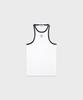 SPORTY&RICH Srhwc Rib Tank Top White R255Awt034