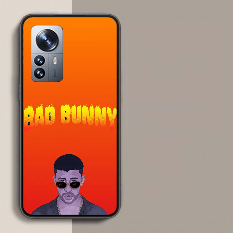 B-Bad B-Bunny Phone Case For Redmi Note 13 Pro Plus 14 Pro+ 12S 12 11S 11T 11E 11 10S 10 9S 9 Xiaomi Capa TPU