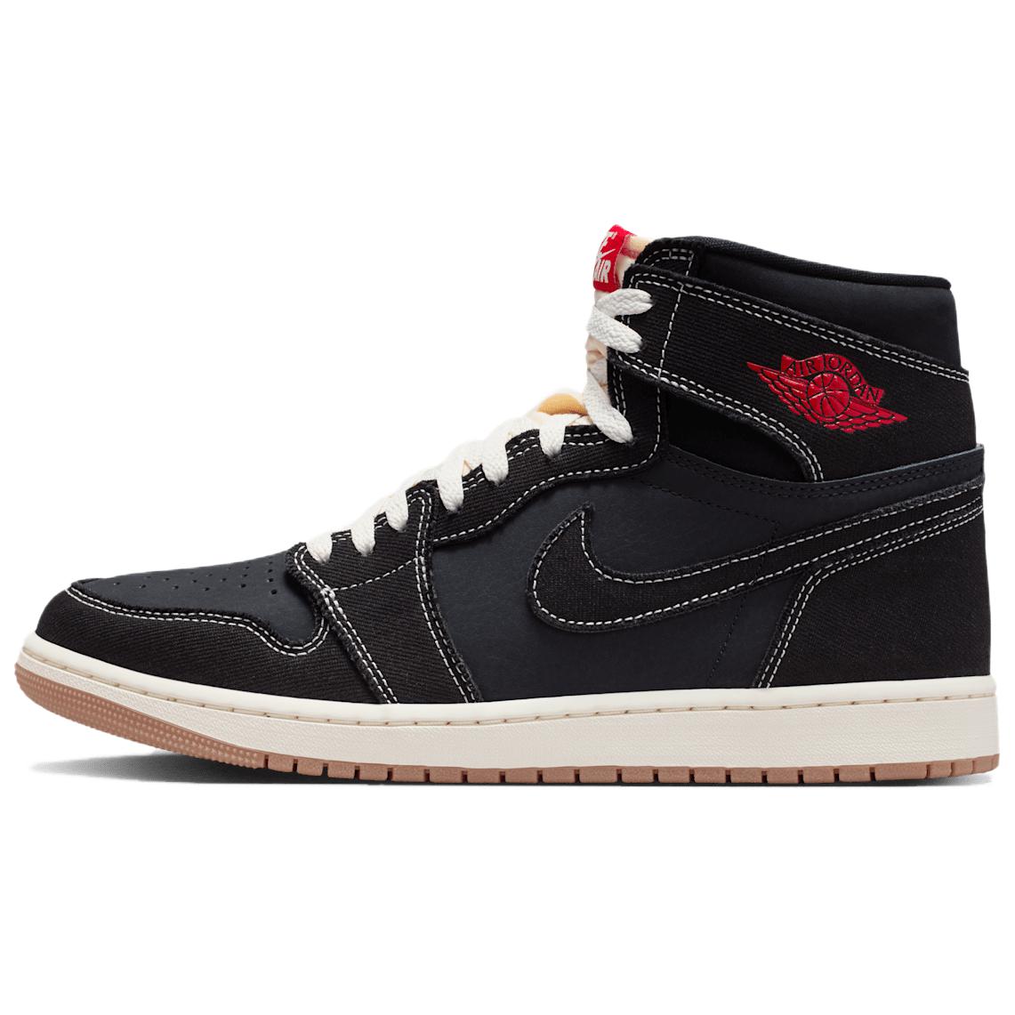 

Jordan Air Jordan 1 High top Vintage Basketball Shoes Men s Black II9811-001 42.5