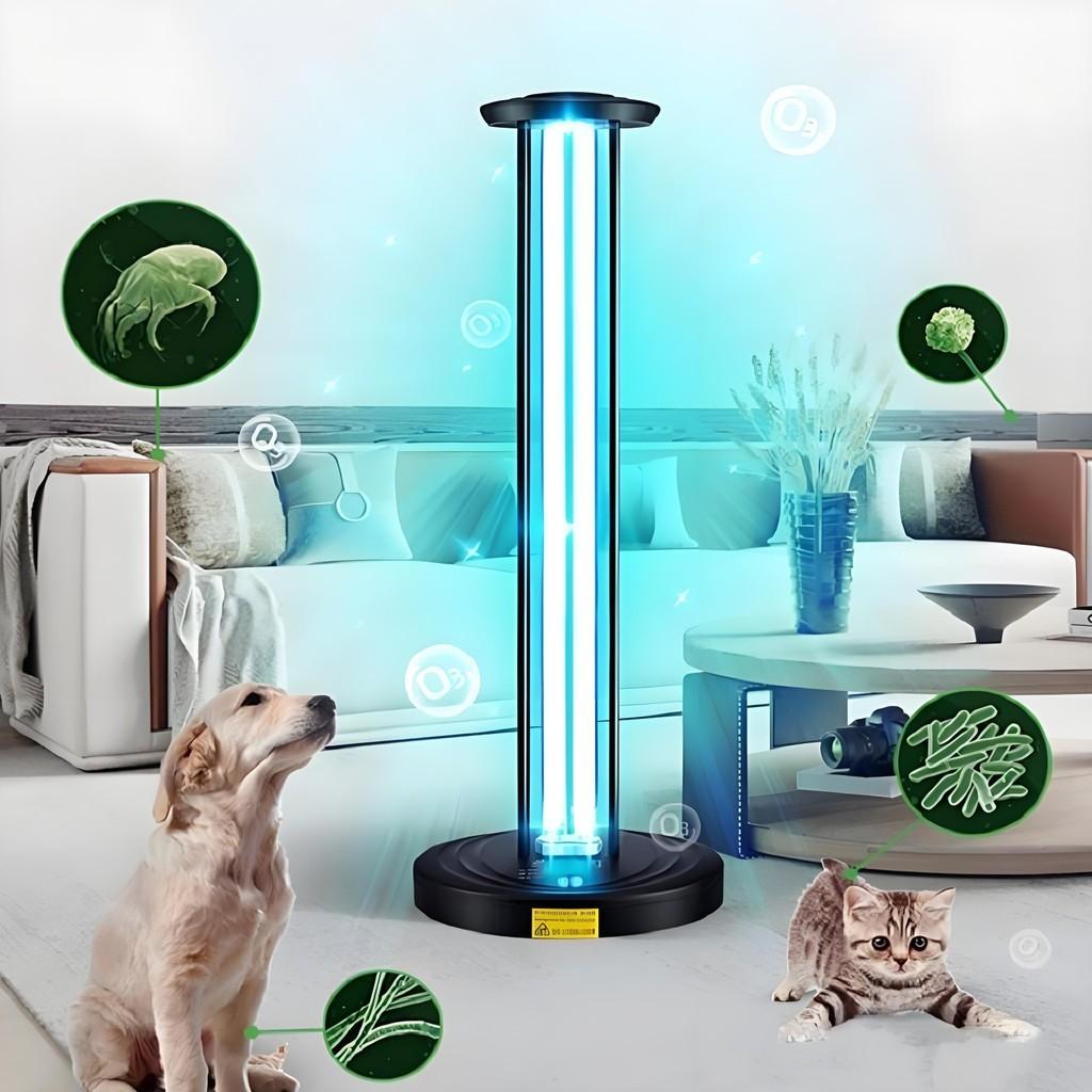 38W/65W/100W Household Ultraviolet Germicidal Lamp UV Light Sterilizer Professional UV Disinfection Sterilization Ozone Lamp