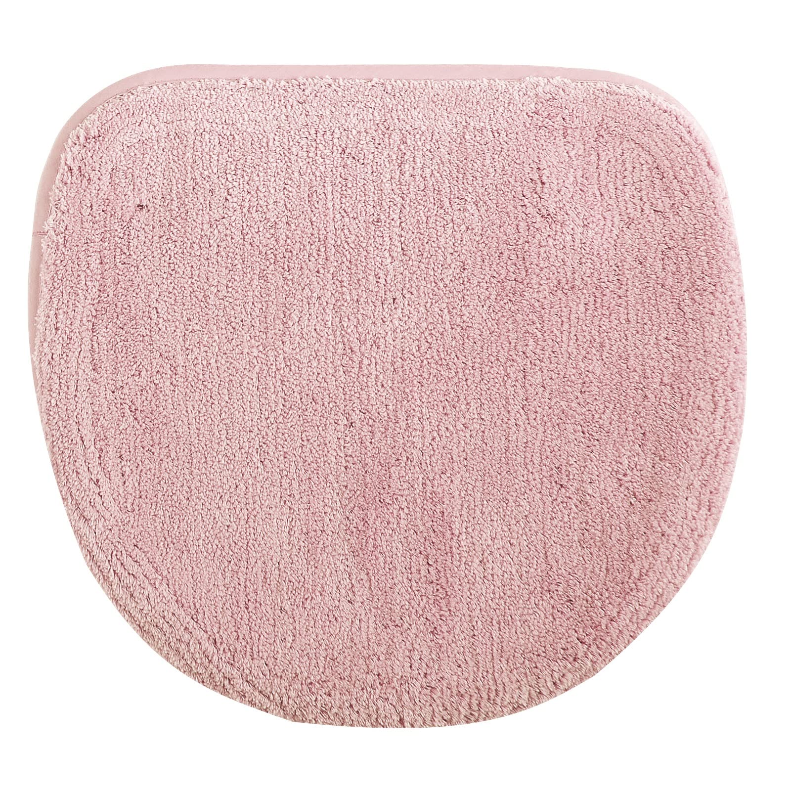 

Senko B.B.collection Cushionie 2 Toilet Lid Cover with Adhesive Sheet, Pink, Solid Color, Simple Design, 11817