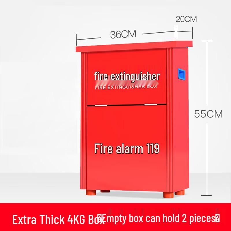 Extra-Thick Stainless Steel Fire Extinguisher Cabinet