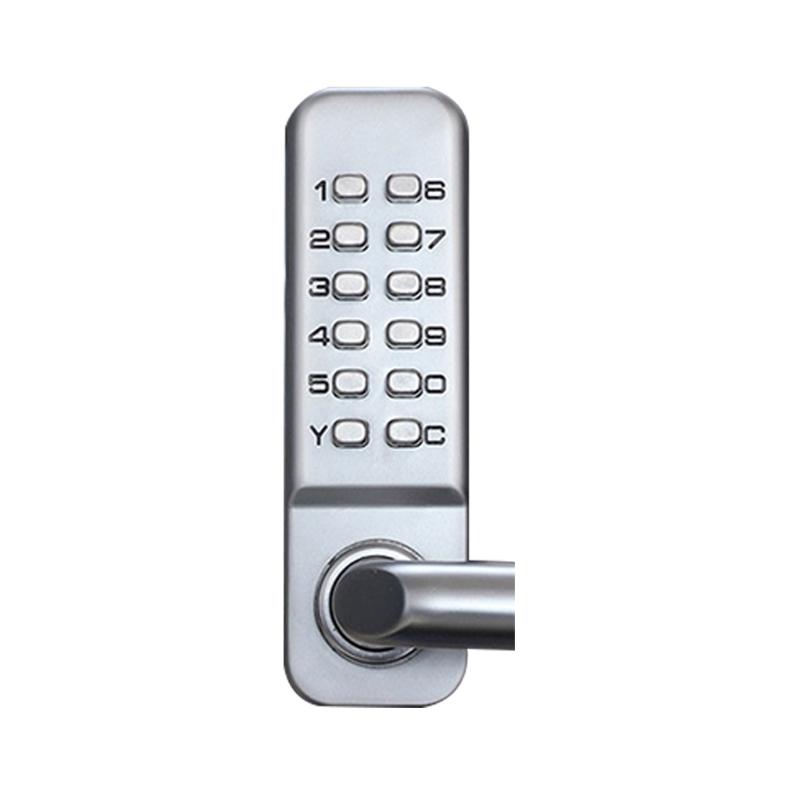 Keyless Entry Door Lock with Handle High Security Door Lock Zinc Alloy Combination Code Lock for 1.38-2.36'' Thick Doors