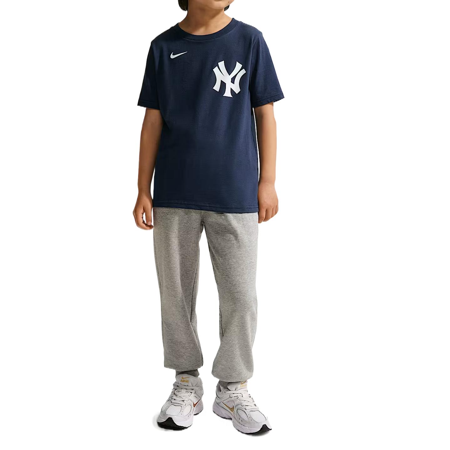 Nike X MLB Kids T Shirts Crew Neck Moderate IV0576-410 4