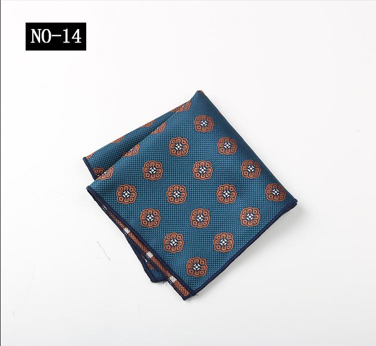 Herren-Taschentuch, Hochzeits-Hochzeits-Bräutigam-Bankett-Zeremonie-Geschäfts-Brusttuch, Kleines quadratisches Tuch, Taschentuch, Hochwertige Polyesterseide