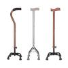 Verstellbarer rutschfester vierbeiniger Gehstock für Senioren - Leichte Aluminiumlegierung und Edelstahl