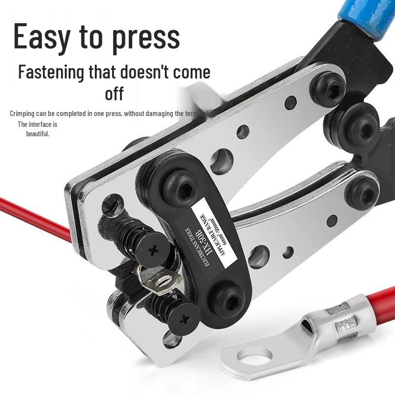 HX-50B Copper Lug Wire Crimping Pliers for SC/JG/UT/OT Terminals