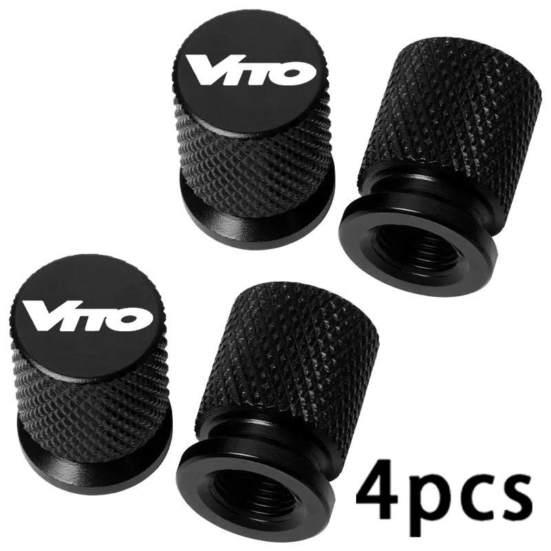 4PCS Colorful Car Accessories Car Tire Valve Cap For Mercedes Benz VITO