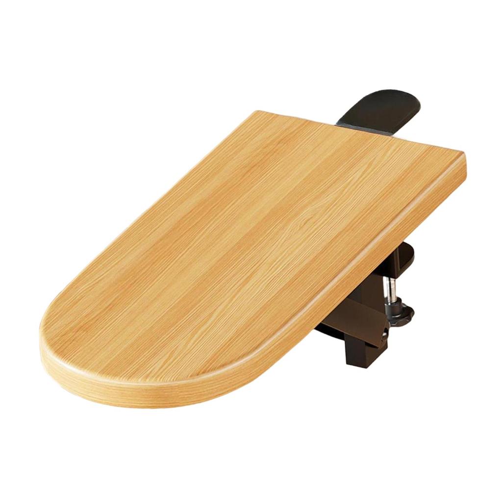 Clamp on Desk Shelf for Workstation with Arm Rest And Organizer