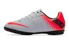 Bomba Slip Resistant Cushioning Abrasion Resistant Low Top Kids' Soccer Shoes Gray Red Kids' 826488-006