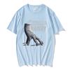 Wednesday Single Handedly Handy T-shirt Fashion Unisex Streetwear Casual Short Sleeve Cotton Tshirt for Male Film Printing Tees