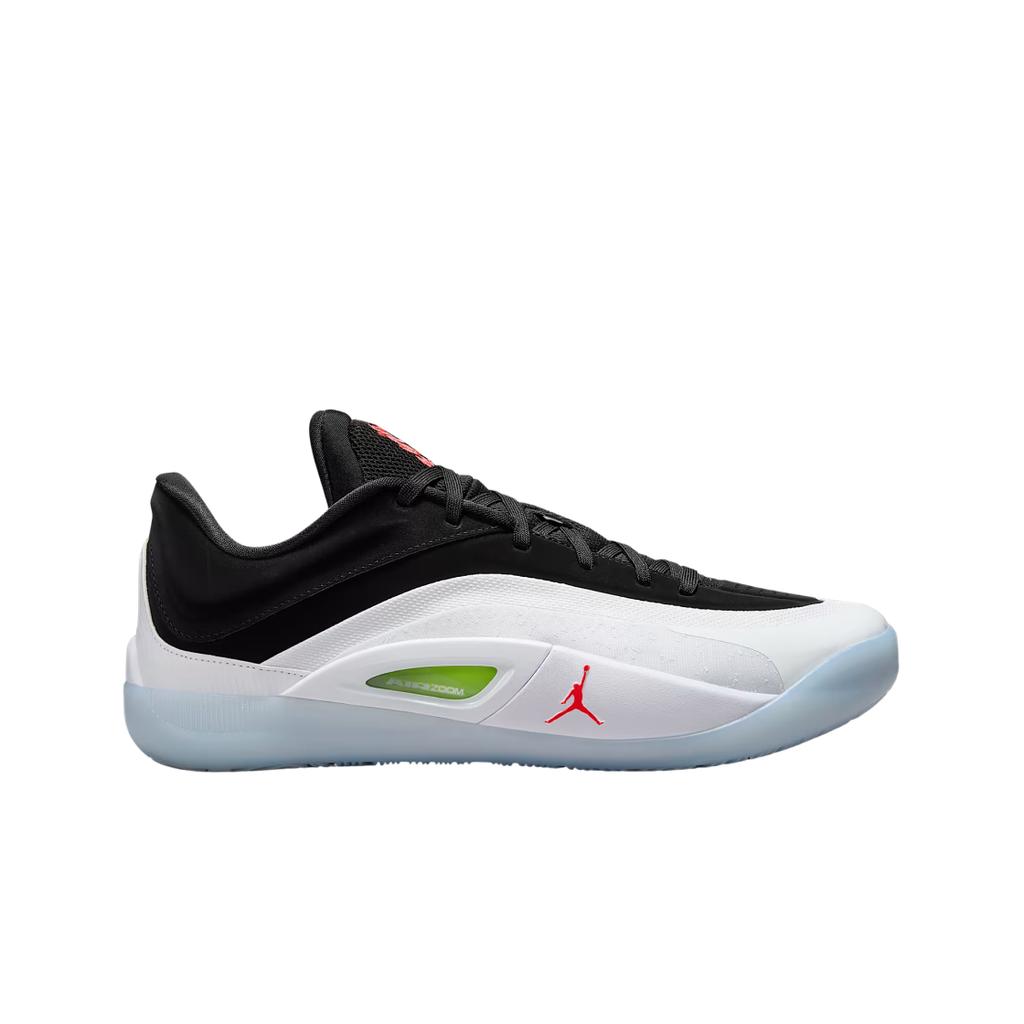 Air Jordan Zion 4 PF Nero Bianco Cremisi Scarpe da Ginnastica da Uomo Volt Cremisi Brillante FD0591-100