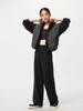 Uniqlo Japan Warm Fleece Straight Pants Short Length