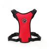 Breathable Mesh Dog Harness  Car Automotive Seat Safety Dog Chest Straps Outdoor Training  Adjustable Straps Pet Leash With