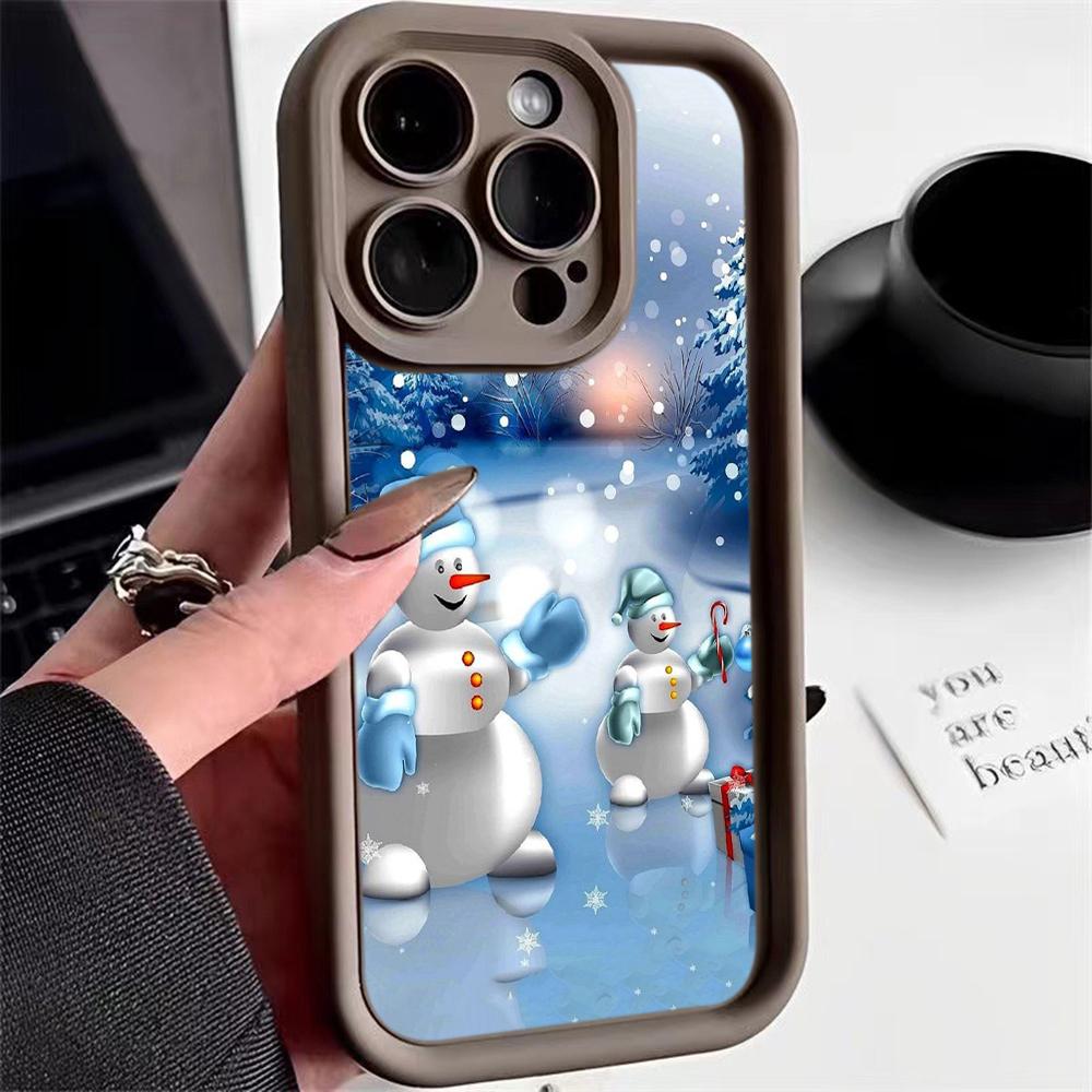 Sky Eye Ladder Soft Case für Samsung A06 A15 A25 A35 A55 A14 A24 A34 S23 S24 FE Alle Samsung Modelle Handyhüllen Cover NY43 Weihnachten Frohes Neues Jahr Kunst