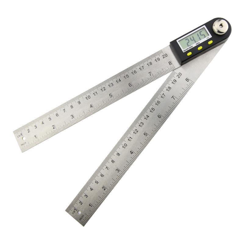 Digital Protractor Goniometer Electronic Carpenter Tools Goniometro Angle Finder Multi Angle Measuring Ruler Digital Angle Meter