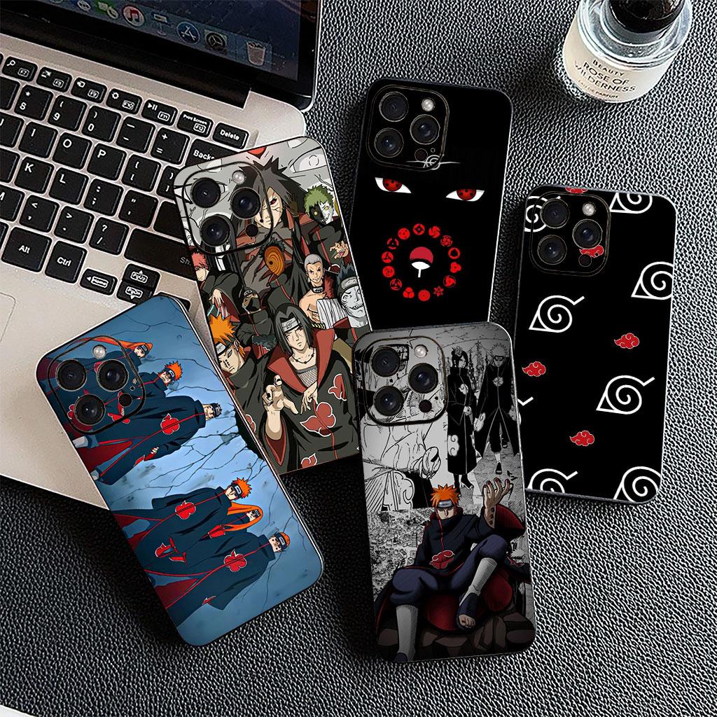 Phone Cover Itachi Uchiha Narutos Akatsuki Sasuke for Samsung Galaxy S22 S21 S20 Fe Ultra S9 Plus A13 A22 M21 M31 M55 M15 Case