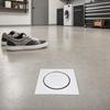 Stainless Steel Floor Drain Square Shower Drain Easy Clean Floor Drain Strainer  Toilet