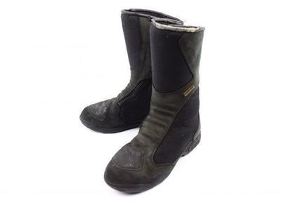 מגפי רכיבה מעור HEIN GERICKE עם מגינים / עמידים למים Gore-Tex שחור / 38 / 24.0 ס"מ/(מְשׁוּמָשׁ)