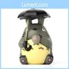 Resin Cartoon My Neighbor Totoro With Umbrella Design Miniature Garden Decor