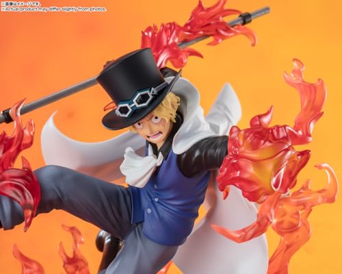 TAMASHII NATIONS Figure Arts ZERO ONE PIECE Super Battle Sabo -Fire Fist Checkmate- Approximately 190mm PVC ABS Painted Finished