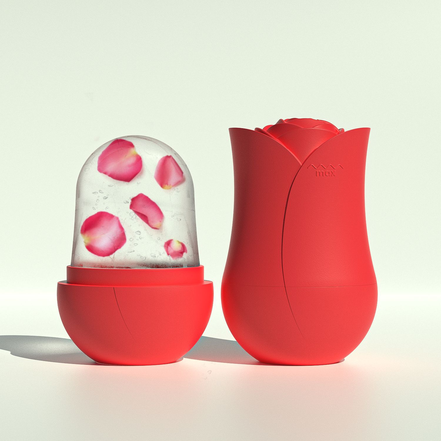 

Ice Cube Face Roller, Eyes and Neck, Brighten Skin & Enhance Your Natural Glow, Reusable Facial Treatment, Ice Cube Roller