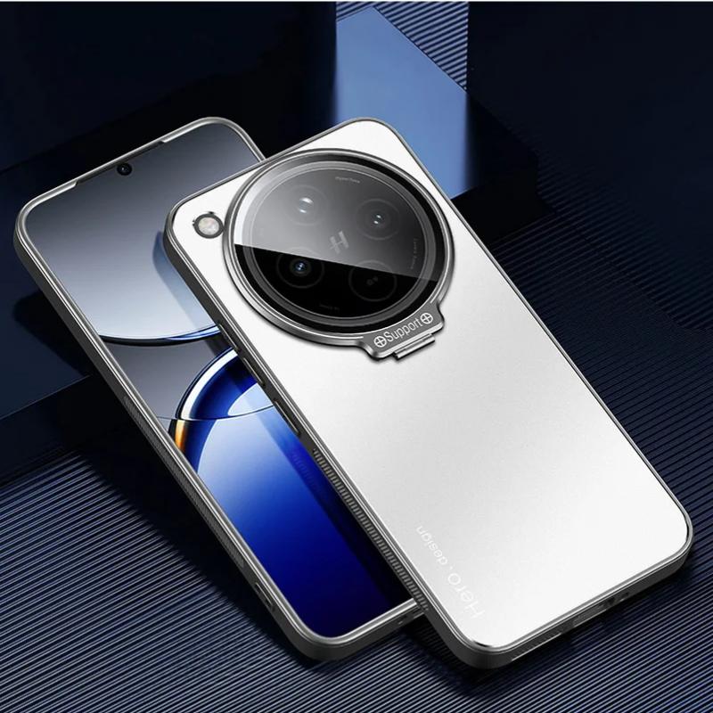 

Металлический чехол-держатель объектива камеры для OPPO Find X8 Pro X 8 X7 Ultra X6 Pro Ультратонкий матовый защитный невидимый чехол-подставка для FindX8Pro for Find X8 Pro серебряный