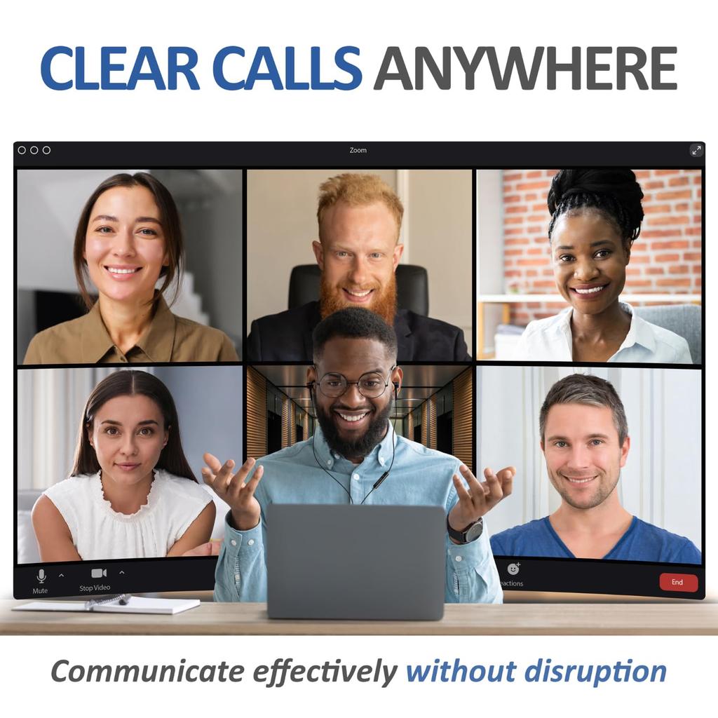 LUDOS NOVA Wired Earphones with Microphone Noise Isolation