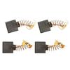 4pcs Carbon Brush 16*7*18mm Spare Parts For CB204 CB-204 GA9050 GA9067 9069 191957-7 Angle Grinder Power Tool Accessories