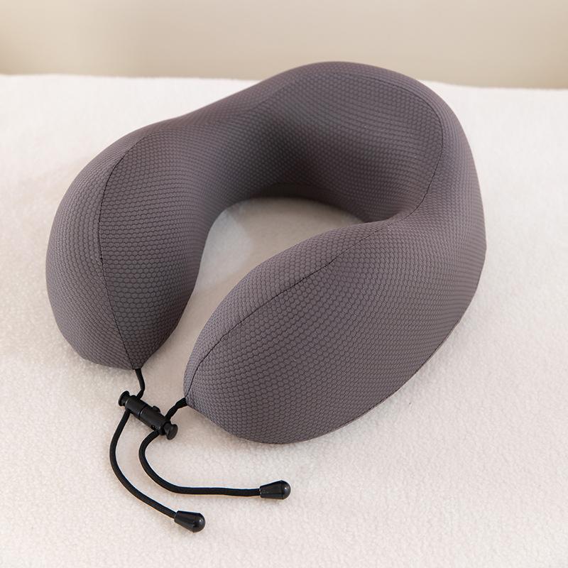 All Seasons Universal Ice Silk Memory Foam U-shaped Pillow Hump Travel Pillow Can Store Travel Neck Pillow U-shaped Pillow Japanese U-shaped Pillow