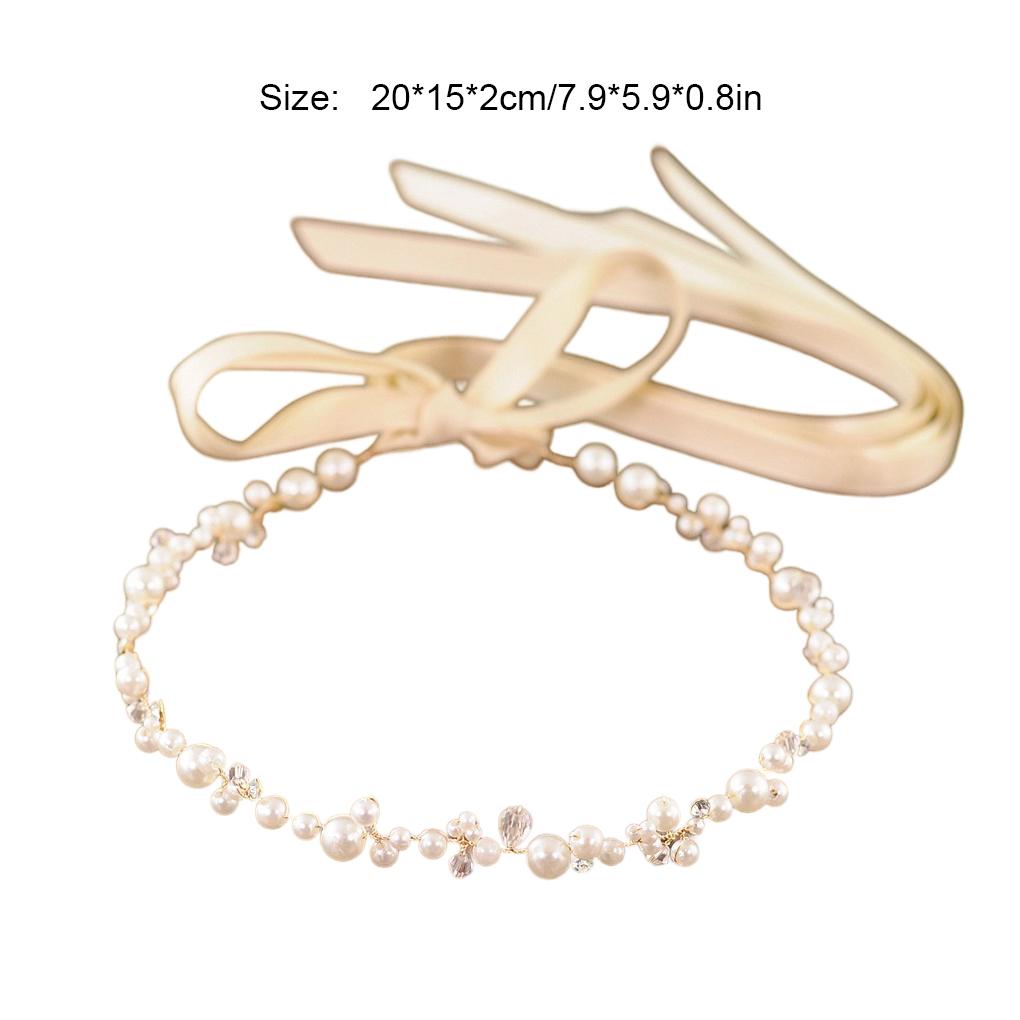 Eleganti Accessori per Capelli da Sposa con Perle per Donna Fiore Sposa Squisiti Non Facili da Sbiadire