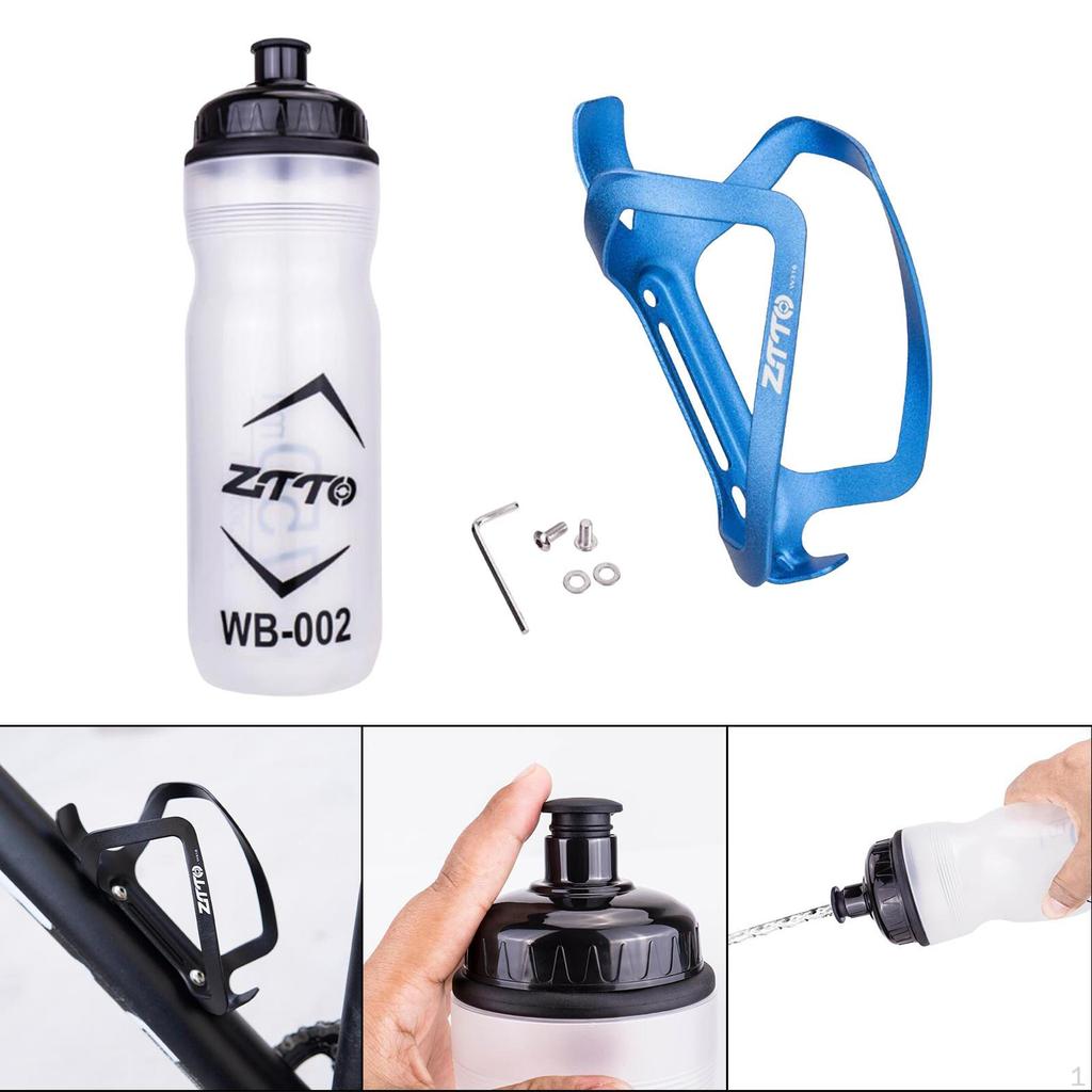 750ml Wasserflaschenhalter Fahrradzubehör Stilvoll Flexibel Universal Aluminiumlegierung Käfig