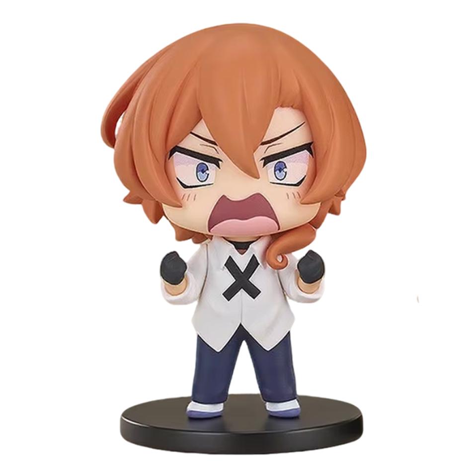 

Q версия 7 см бродячие псы бунго дадзай осаму чуя накахара фигурка пвх японская мультяшная модель статуэтки украшение игрушка коллекц