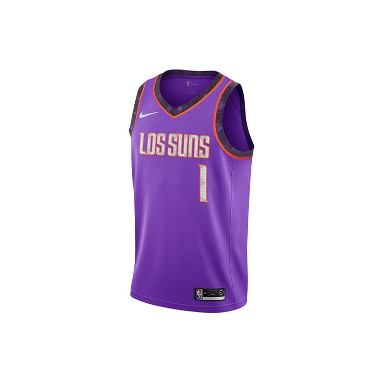 Nike NBA Basketball Jerseys Men s Purple Thin Other AJ4638-561 L