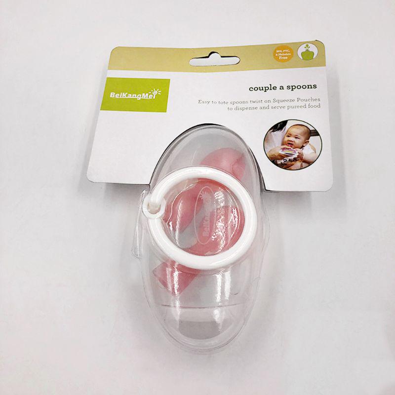 Baby Spoon Food Preservation Packaging Bag Sealing Device Child Feeding Device Dispensing Bag
