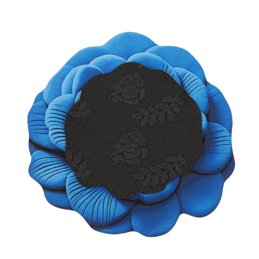 Soft Flower Carpet Non-slip Bathroom Floor Mat Peony Floor Mat  for Living Room Tea Table Bedside