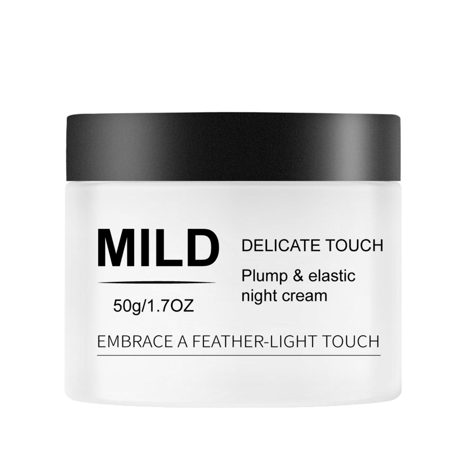 Facial Night Cream Is Full, Elastic, Firm And Firm чёрный