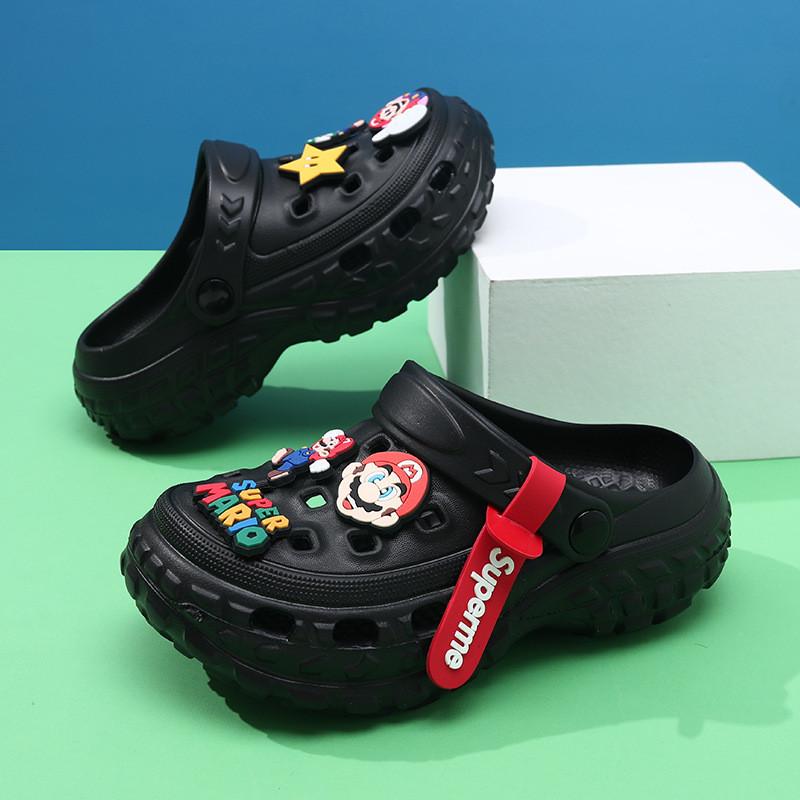 

Comfortable Cute Cartoon Style Childrens Slip-on Sandals In Various Colors For Summer StyleO,38/39
