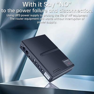 5V 9V 12V Backup DC UPS Uninterruptible Power Supply for Router and Phone
