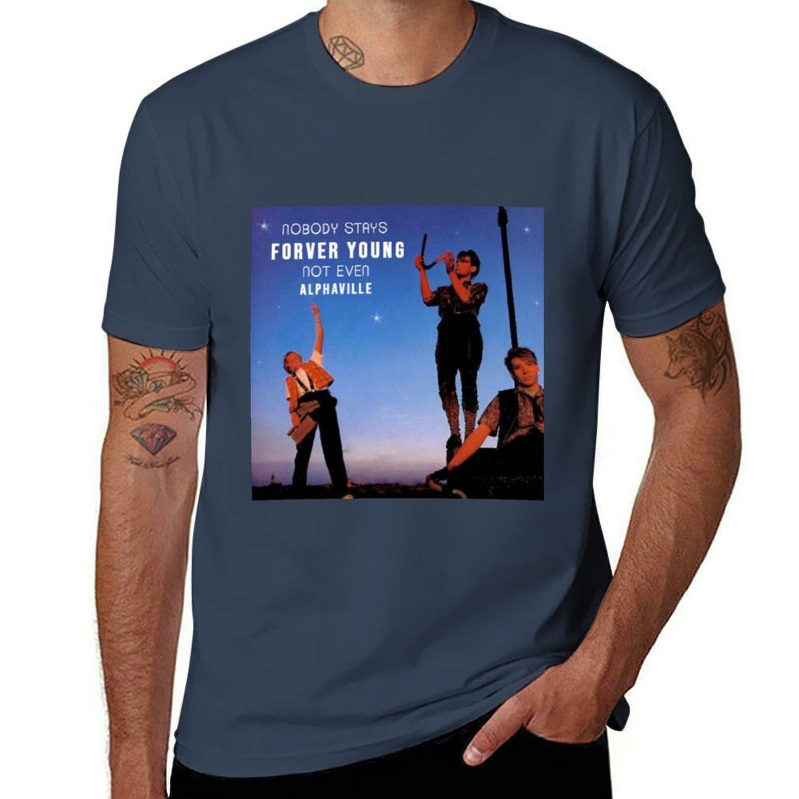 Alphavilleforever young TShirt Casual Pattern Print Tee Shirt S